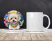 Maltipoo Luau Large Sandstone Coasters Pack Of 4 Absorbent Round Coasters Decor Gifts For Men Or Women, 4 In, Multicolor_maomaolike.com