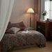 Wholesale INS American Retro Pastoral Style Soft Yarn-Dyed Jacquard Double Layer 4-Piece Pure Cotton Four-Piece Set_maomaolike.com