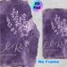 Lavender & "El Roi" Bible Verse Painting Poster, Soft Watercolor Purple Floral Poster, Inspirational Spiritual Decor, Ideal For Bedroom, Living Room_maomaolike.com
