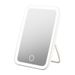 LED Desktop Makeup Cross-Border HD Dormitory Beauty With Three-Color Fill Light Portable Folding Mirror_maomaolike.com