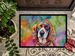 Hippie Dawg Doormat Front Door Mat Indoor Outdoor Rugs For Entryway, Non Slip Washable Low Pile, 24H X 36W_maomaolike.com