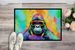 Hippie Animal Gorilla Doormat Front Door Mat Indoor Outdoor Rugs For Entryway, Non Slip Washable Low Pile, 24H X 36W_maomaolike.com