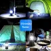 Mini Solar/USB LED Camping Lantern Rechargeable Emergency Power Bank Foldable Portable 4 Light Modes For Camping Fishing_maomaolike.com