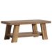 Coffee Table, Farmhouse 2-tier Center Table With Storage_maomaolike.com