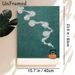 Tea Kettle With Swirling Smoke Painting Poster, Minimalist Line Art Style Poster, Calming Artistic Design Ideal For Tea Room, Kitchen And Living Room_maomaolike.com