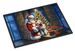 Bedlington Terrier And Santa Claus Doormat Front Door Mat Indoor Outdoor Rugs For Entryway, Non Slip Washable Low Pile, 24H X 36W_maomaolike.com