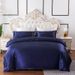 Silky Satin Solid Color Bedding Full Size_maomaolike.com