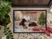 Labrador Retriever Christmas Cookies Doormat Front Door Mat Indoor Outdoor Rugs For Entryway, Non Slip Washable Low Pile, 24H X 36W_maomaolike.com