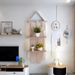 Bohemian Vintage Tapestry Storage Rack Handwoven Bedside Shelf Homestay Hotel Living Room Wall Decoration_maomaolike.com