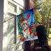 Shih Tzu Christmas Reindeer House Flag Large Porch Sleeve Pole Decorative Outside Yard Banner Artwork Wall Hanging, Polyester, House Size, Multicolor_maomaolike.com