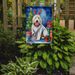 Komondor Christmas Reindeer Garden Flag Mailbox Flag Decorative Yard Flag Banner Outside Patio Artwork Yard Flower Beds, Garden Size, Multicolor_maomaolike.com