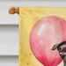 Staffordshire Bull Terrier Happy Birthday House Flag Large Porch Sleeve Pole Decorative Outside Yard Banner Artwork Wall Hanging, Polyester, House Size, Multicolor_maomaolike.com