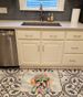 Yorkshire Terrier Hippie Dawg Memory Foam Kitchen Mat Machine Washable Anti-Fatigue Mat Cushion Comfort Bath Mat Or Kitchen Rug_maomaolike.com