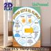 Spanish Weather Learning Painting Poster, Cute Cartoon Weather Wheel Poster, Colorful Illustrated Spanish Weather Terms, Ideal For Language Learning_maomaolike.com
