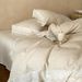 Wholesale INS French Retro Lace Trim Pure Four-Piece Princess Style Full Cotton Linen Double Layer Gauze 4-Piece Set_maomaolike.com