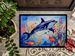 Dolphin Doormat Front Door Mat Indoor Outdoor Rugs For Entryway, Non Slip Washable Low Pile, 24H X 36W_maomaolike.com