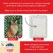 Somali Cat By The Christmas Tree Porcelain Ornament Christmas Tree Hanging Decorations For Home Christmas Holiday, Rectangle, Gift, Multicolor_maomaolike.com