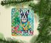 French Bulldog Christmas Porcelain Ornament Christmas Tree Hanging Decorations For Home Christmas Holiday, Rectangle, Gift, Multicolor_maomaolike.com