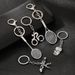 Unisex Creative Pendant Sports series Alloy Keychain Car pendant keychain decoration_maomaolike.com