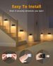 WILLED Motion Sensor Wireless Stair Indoor Battery Rechargeable Night Lights For Stairway Hallway Kitchen Cabinet_maomaolike.com