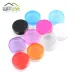 100pcs 3g/5g Round Mini Empty Plastic Cosmetic Makeup Jar Pots Transparent Sample Bottles Eyeshadow Cream Lip Balm Container_maomaolike.com