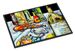 Sit A Spell Seafood Dinner Doormat Front Door Mat Indoor Outdoor Rugs For Entryway, Non Slip Washable Low Pile, 24H X 36W_maomaolike.com