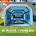 26x15x11ft Inflatable Paint Booth, Inflatable Spray Booth, High Powerful 750W+950W Blowers Spray Booth Tent, Car Paint Tent Air Filter System For Car Parking Tent Workstation Motorcycle Garage_maomaolike.com