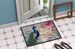 Peacock Doormat Front Door Mat Indoor Outdoor Rugs For Entryway, Non Slip Washable Low Pile, 24H X 36W_maomaolike.com