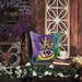 Norwegian Elkhound King Of Mardi Gras Throw Pillow Machine Washable, Indoor Outdoor Decorative Pillow For Couch, Bed Or Patio, 18Hx18W_maomaolike.com