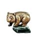 Copper-Plated Vintage Giant Desktop Animal Model National Treasure Red Panda Office Table Tea Pet Ornament_maomaolike.com