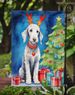 Bedlington Terrier Christmas Reindeer Garden Flag Mailbox Flag Decorative Yard Flag Banner Outside Patio Artwork Yard Flower Beds, Garden Size, Multicolor_maomaolike.com