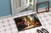 Labrador Retriever And Santa Claus Doormat Front Door Mat Indoor Outdoor Rugs For Entryway, Non Slip Washable Low Pile, 24H X 36W_maomaolike.com