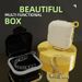 Japanese-style Dopamine Portable Braces Storage Box With Mirror For Invisible Braces, Dentures, And Orthodontic Aligners_maomaolike.com