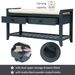 Shoe Rack With Cushioned Seat And Drawers,Multipurpose Entryway Storage Bench_maomaolike.com
