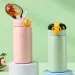 320/460ML Stainless Steel Portable Kids Straw Mug Cold And Hot Thermal Thermos Student Water Bottle_maomaolike.com