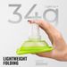 WRELS 190ml 250ml 350ml 500ml TPU Folding Soft Flask Outdoor Sport Running Bag Collapsible Water Bottle_maomaolike.com