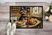 Silky Terrier Fall Kitchen Pumpkins Doormat Front Door Mat Indoor Outdoor Rugs For Entryway, Non Slip Washable Low Pile, 24H X 36W_maomaolike.com