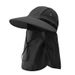 Hot Sale Fishing Wide Brim Bucket with Neck Cover Quick Dry Outdoor Sports Jungle Hiking Hat Men Fishermen Sun Protected Cap_maomaolike.com