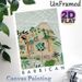Barbican Greenhouse Painting Poster, Soft Watercolor Style Lush Tropical Plants & Geometric Structure Poster, Adds Serene Natural Touch For Living_maomaolike.com
