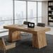 Executive Desk, Modern Wood Computer Desk Workstation Desk_maomaolike.com