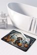 Dachshund Spooky Halloween Memory Foam Kitchen Mat Machine Washable Anti-Fatigue Mat Cushion Comfort Bath Mat Or Kitchen Rug_maomaolike.com