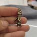 Creative Small Copperware Cute Simple Cartoon DIY Squirrel Keychain Pendant Accessories Street Stall Supply_maomaolike.com