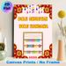 Indian Bole Chudiyan Themed Painting Poster, Vibrant Traditional Ethnic Style Poster, Festive Cultural Design With Colorful Bangles & Tassels, Ideal_maomaolike.com