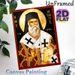 Saint Nektarios Orthodox Religious Painting Poster, Traditional Gilded Icon Style Poster, Serene Spiritual Decor Piece, Suitable For Home Prayer Areas_maomaolike.com