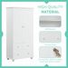 Tall Storage Cabinet With Three Drawers For Bathroom/Office_maomaolike.com