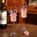 High-Quality Cute White Wine Juice Crystal Cup Goblet Cocktail Slightly Tipsy Butterfly Champagne Glass_maomaolike.com