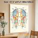 Reflexology Foot Chart Painting Poster, Colorful Detailed Anatomical Poster, Clearly Shows Foot-to-body Reflex Zones, Ideal For Massage Studios_maomaolike.com