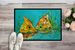 Side By Side Red Fish Doormat Front Door Mat Indoor Outdoor Rugs For Entryway, Non Slip Washable Low Pile, 24H X 36W_maomaolike.com