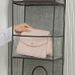 Door Storage Hanging Bag Wall-mounted Non-woven Transparent Bag Storage Bag Bathroom Wall Rack Dormitory Supplies_maomaolike.com