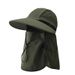 Hot Sale Fishing Wide Brim Bucket with Neck Cover Quick Dry Outdoor Sports Jungle Hiking Hat Men Fishermen Sun Protected Cap_maomaolike.com